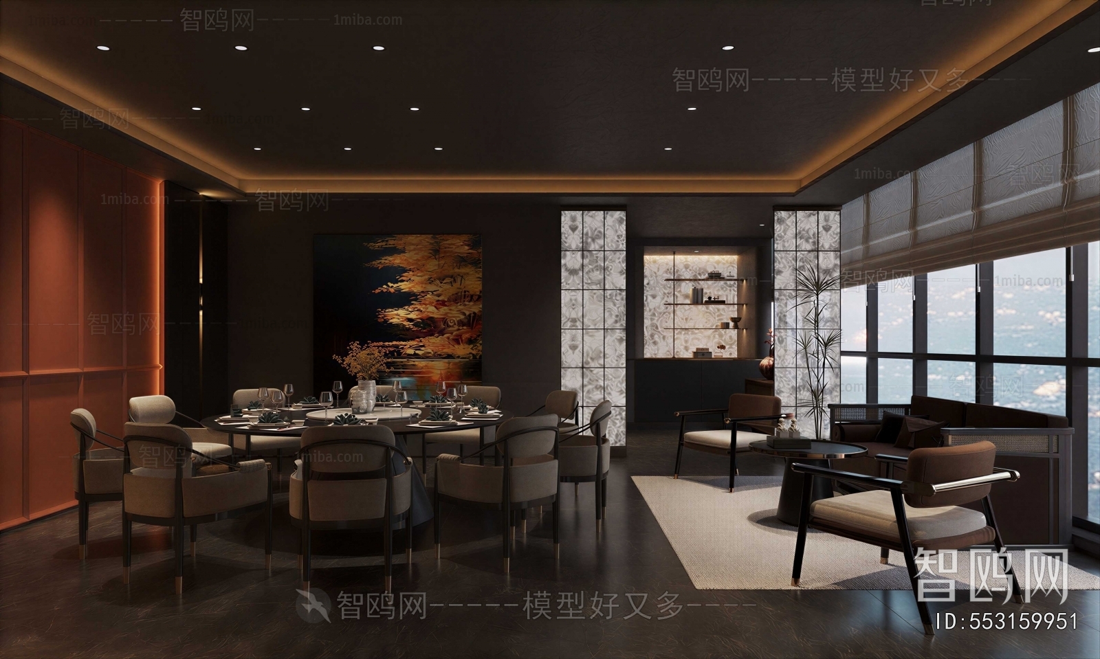 New Chinese Style Restaurant Box