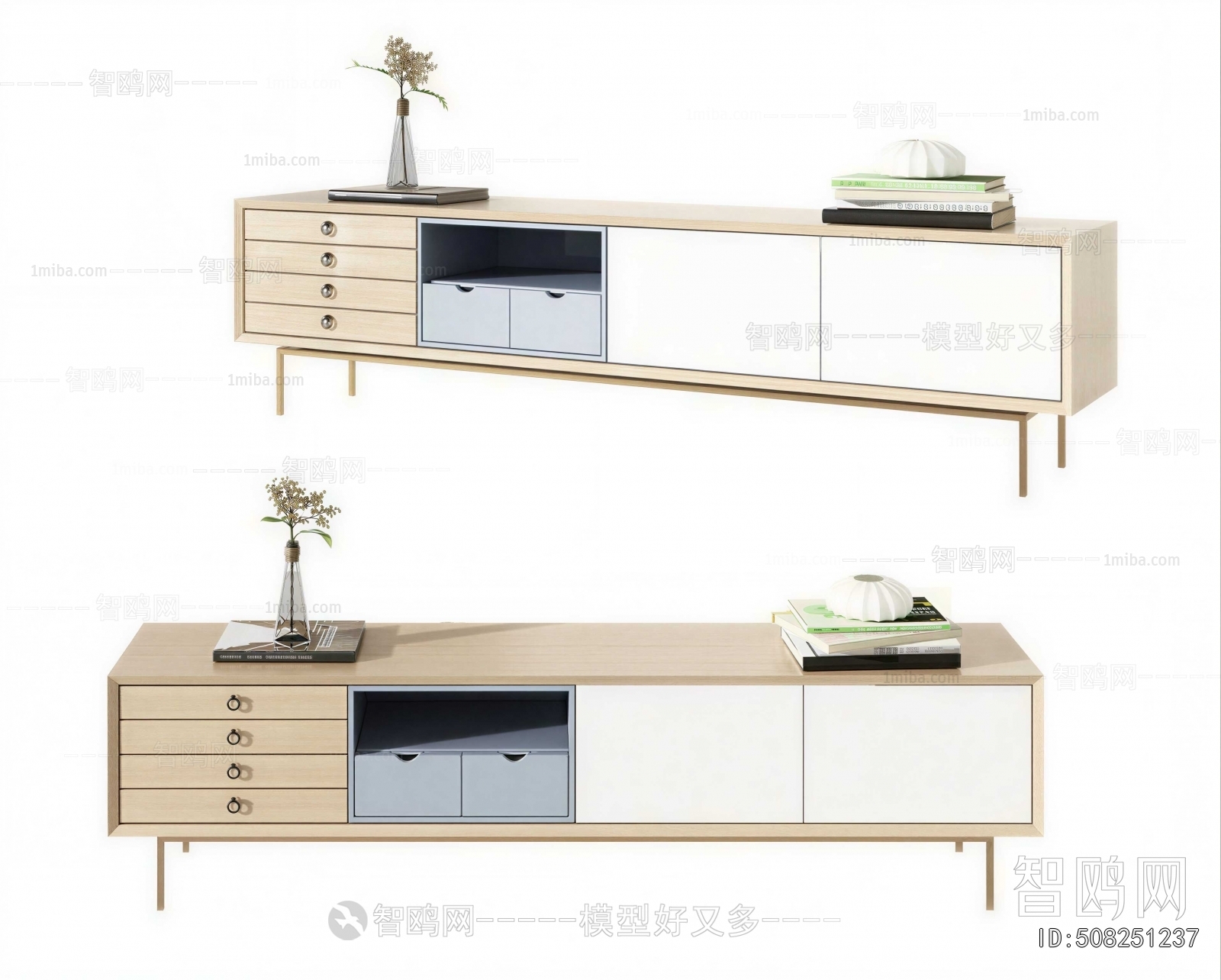 Nordic Style TV Cabinet