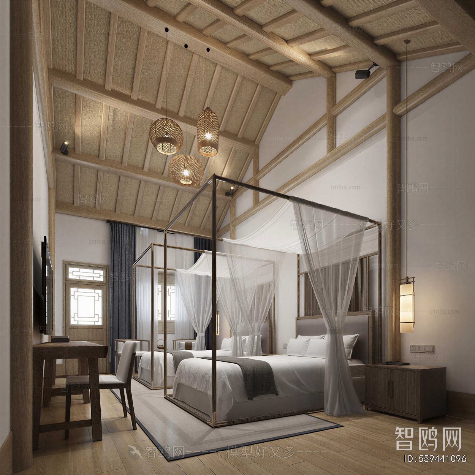 New Chinese Style Residential Hostel