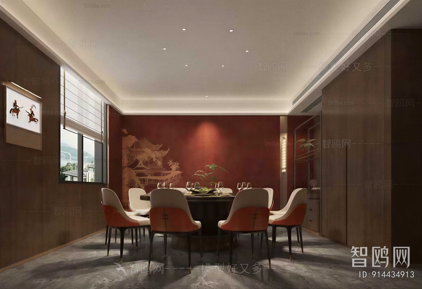 New Chinese Style Restaurant Box