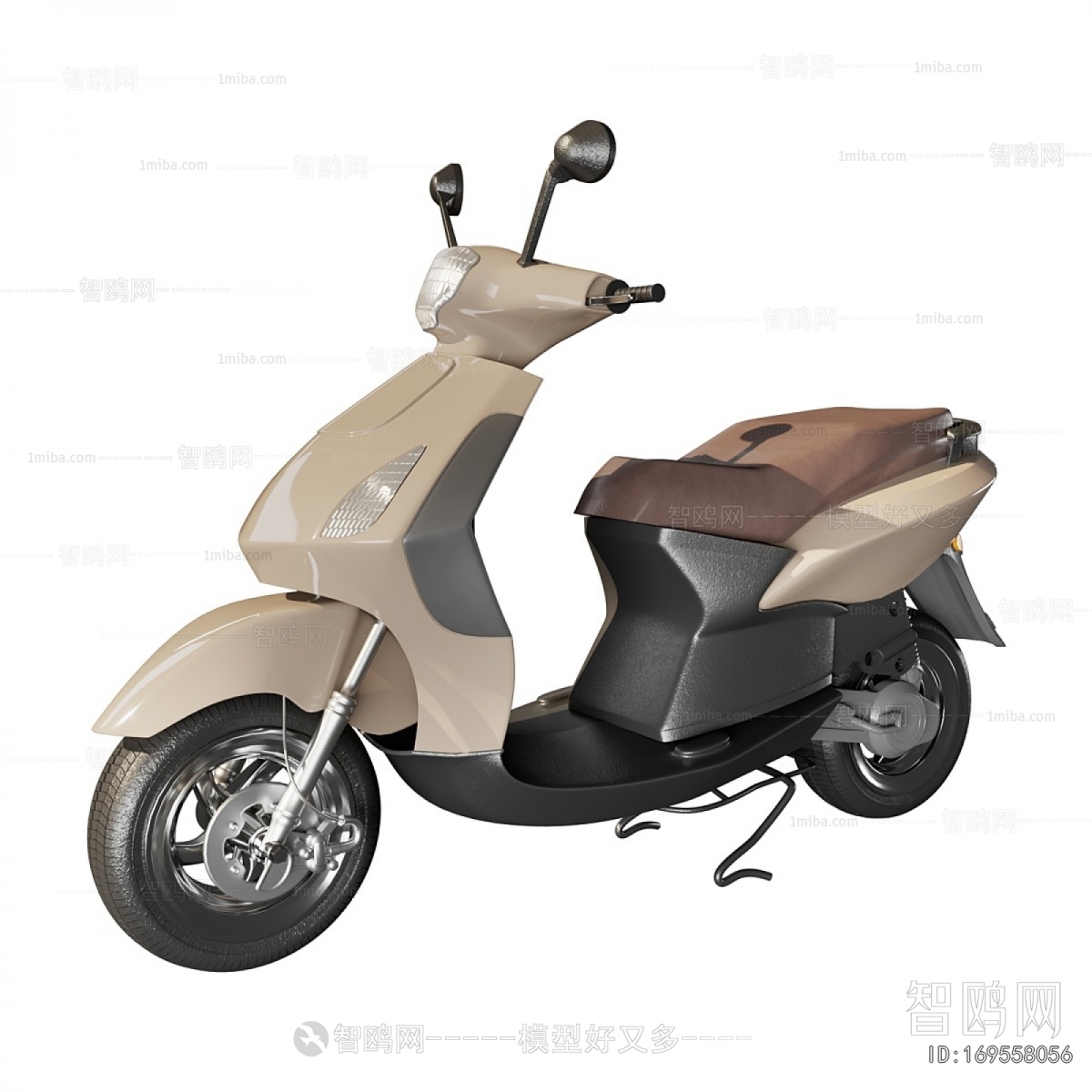 Retro Style Motorcycle