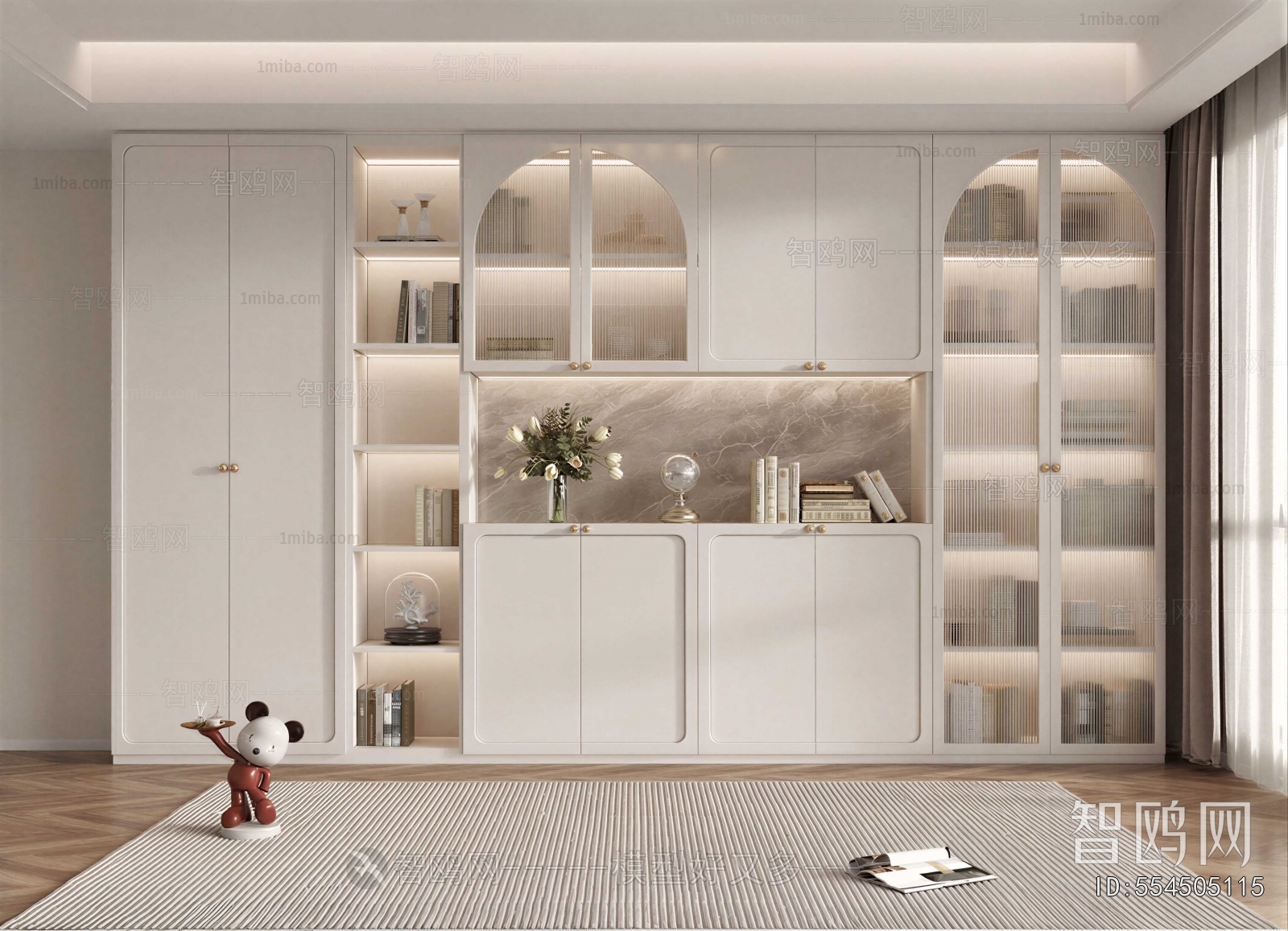 French Style Bookcase