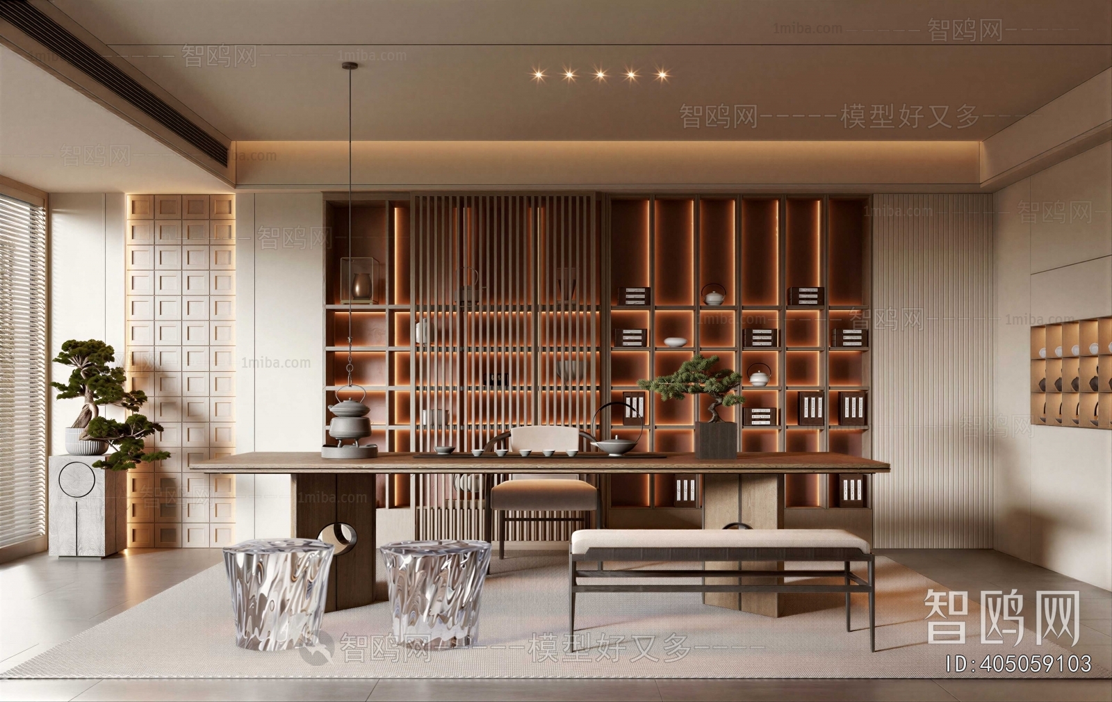 New Chinese Style Tea House