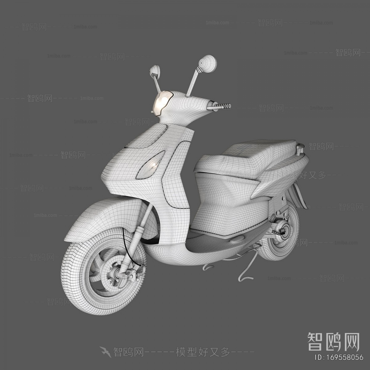 Retro Style Motorcycle