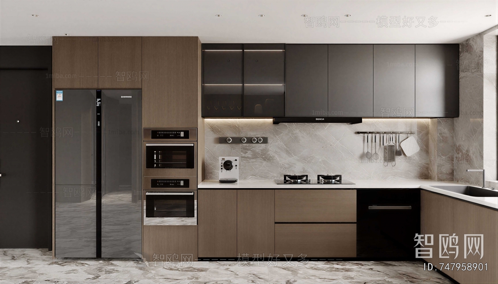 Modern Open Kitchen