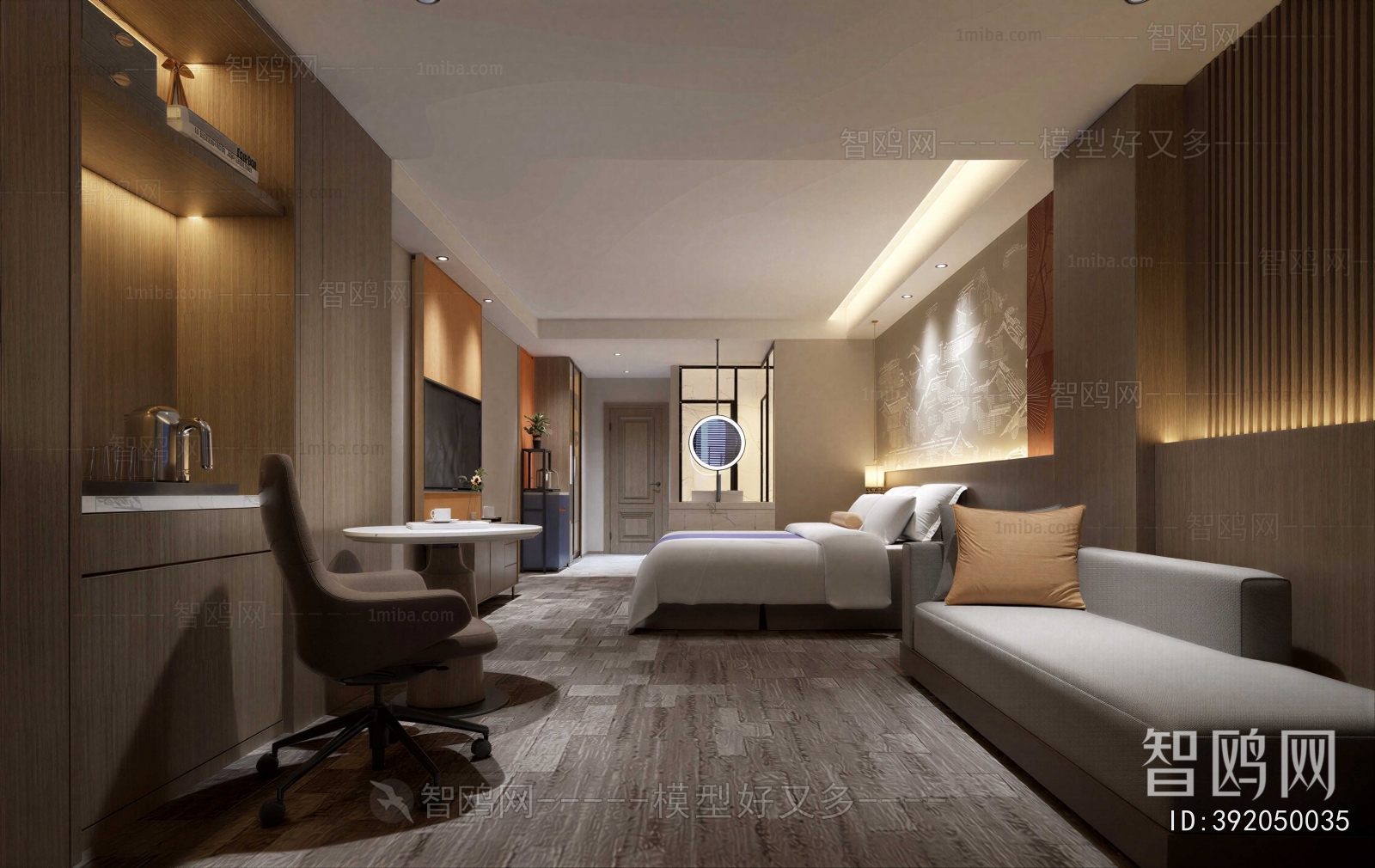 New Chinese Style Guest Room