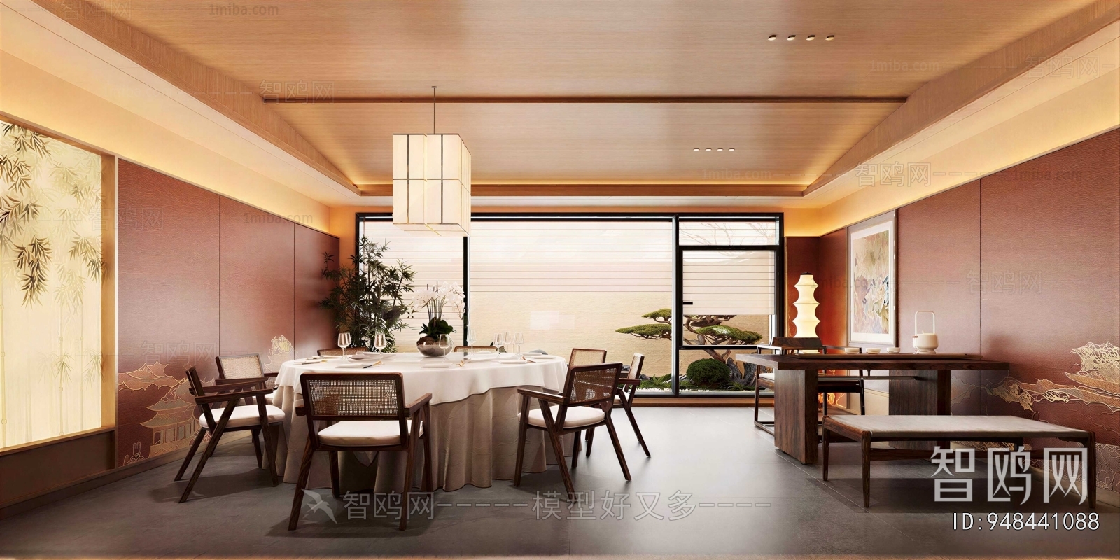 New Chinese Style Restaurant Box