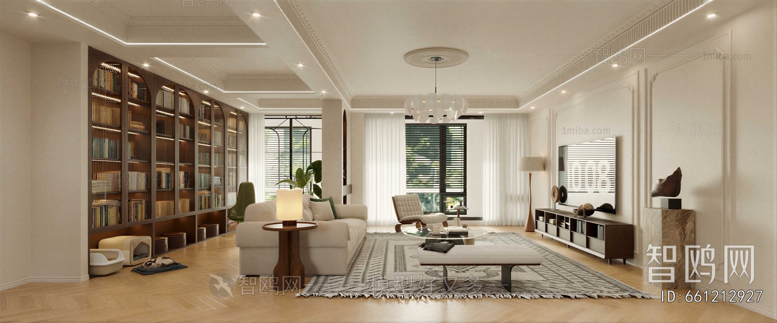 French Style A Living Room