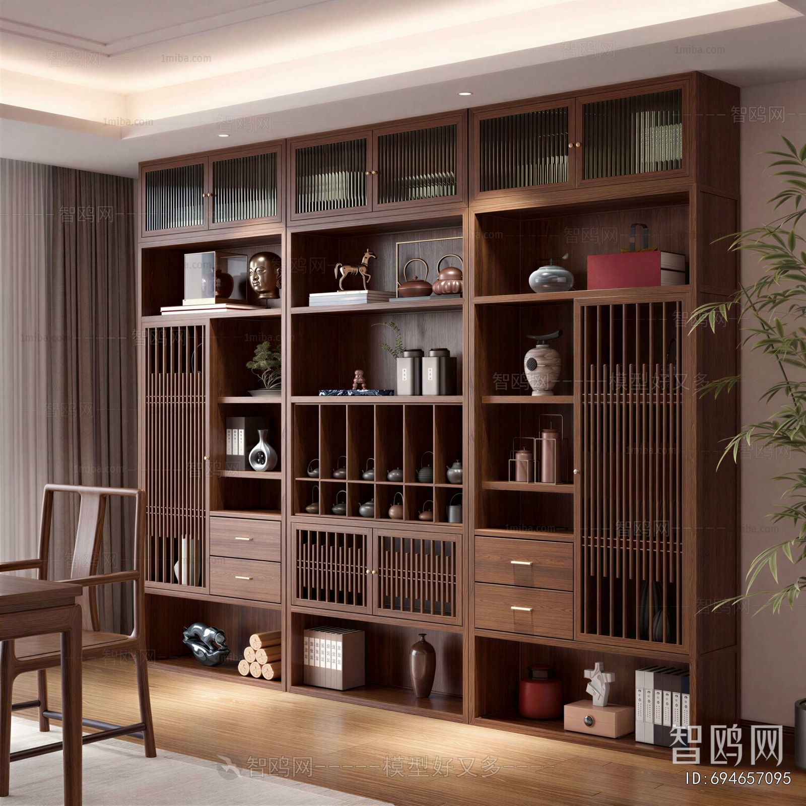 New Chinese Style Antique Rack