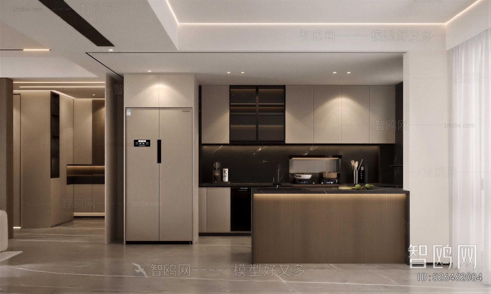 Modern Open Kitchen