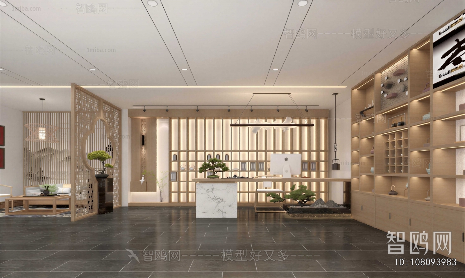 New Chinese Style Teahouse Tea House