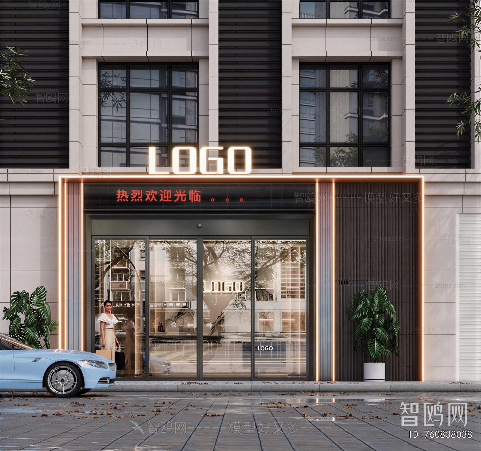 Modern Facade Element