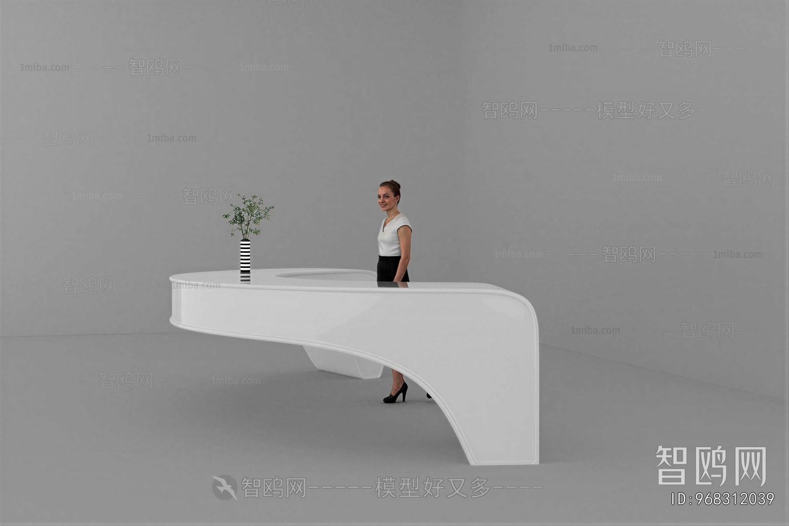 Modern Reception Desk