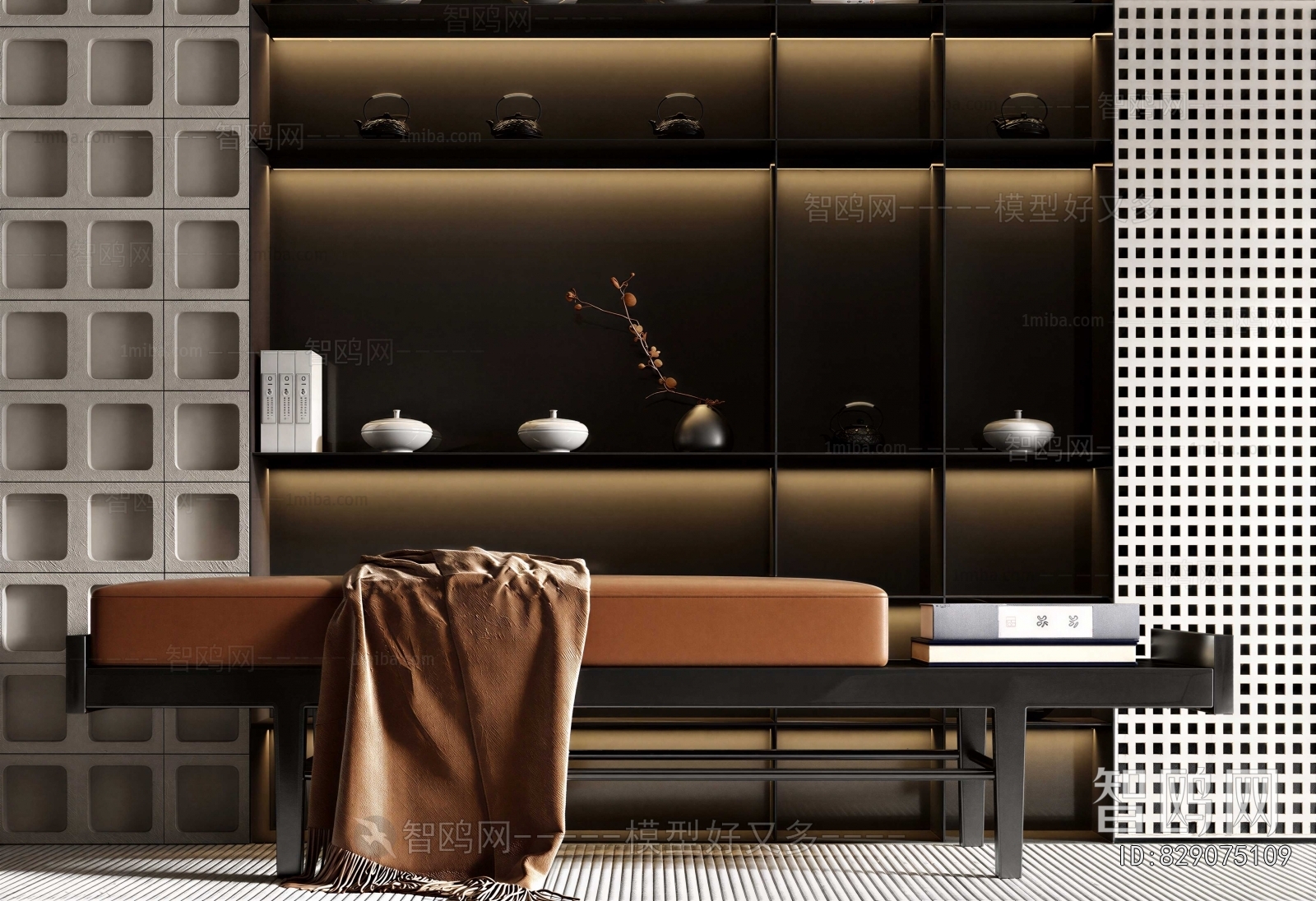 New Chinese Style Stool For Changing Shoes