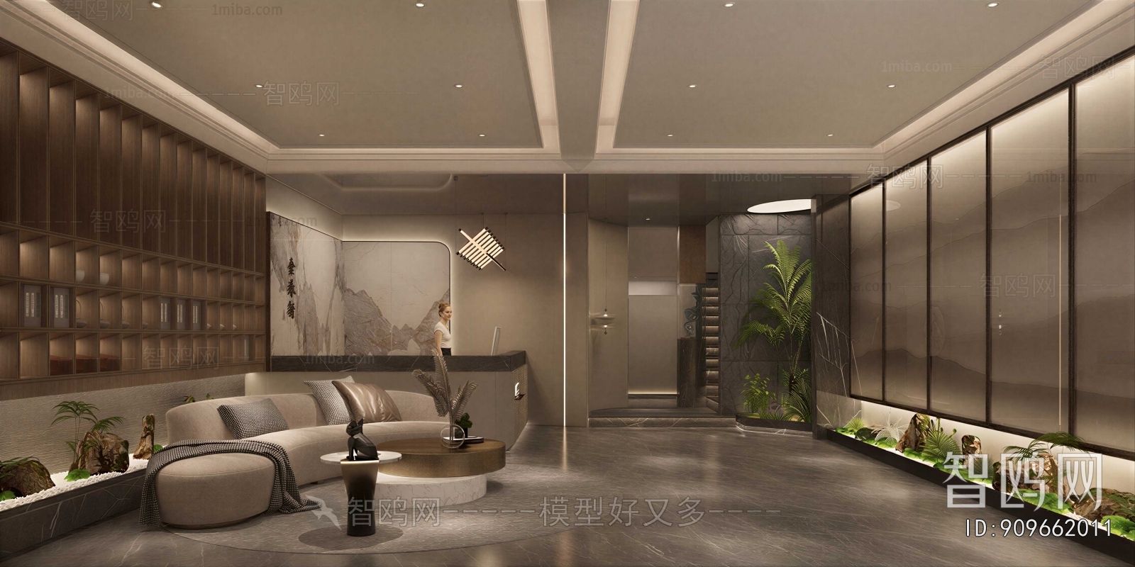 New Chinese Style Club Space