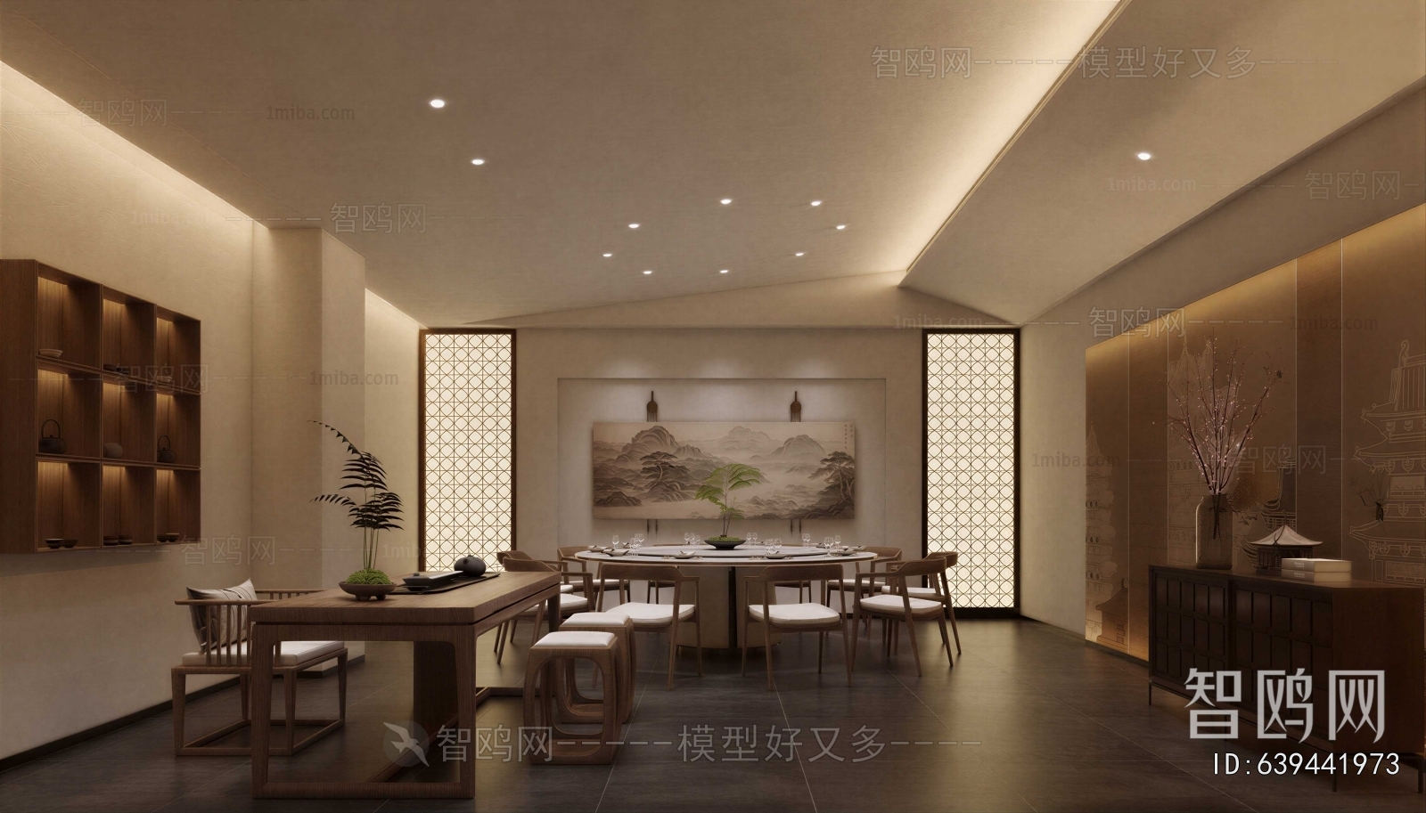 Wabi-sabi Style Restaurant Box