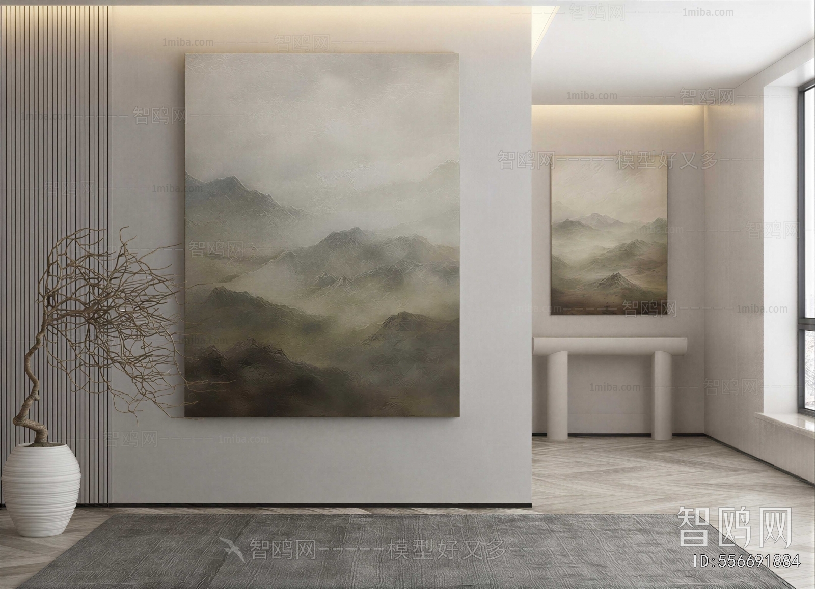 Wabi-sabi Style Painting