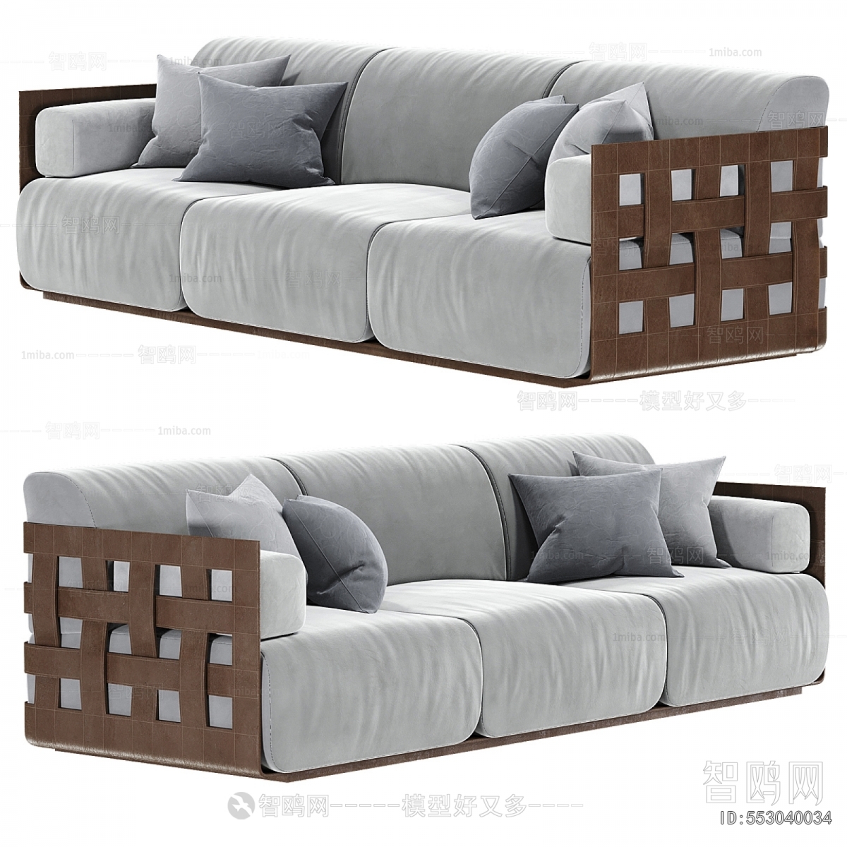 Modern Three-seat Sofa