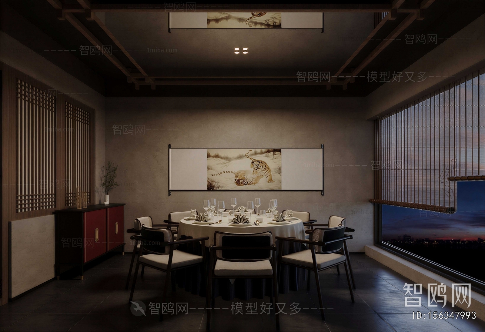 New Chinese Style Restaurant Box