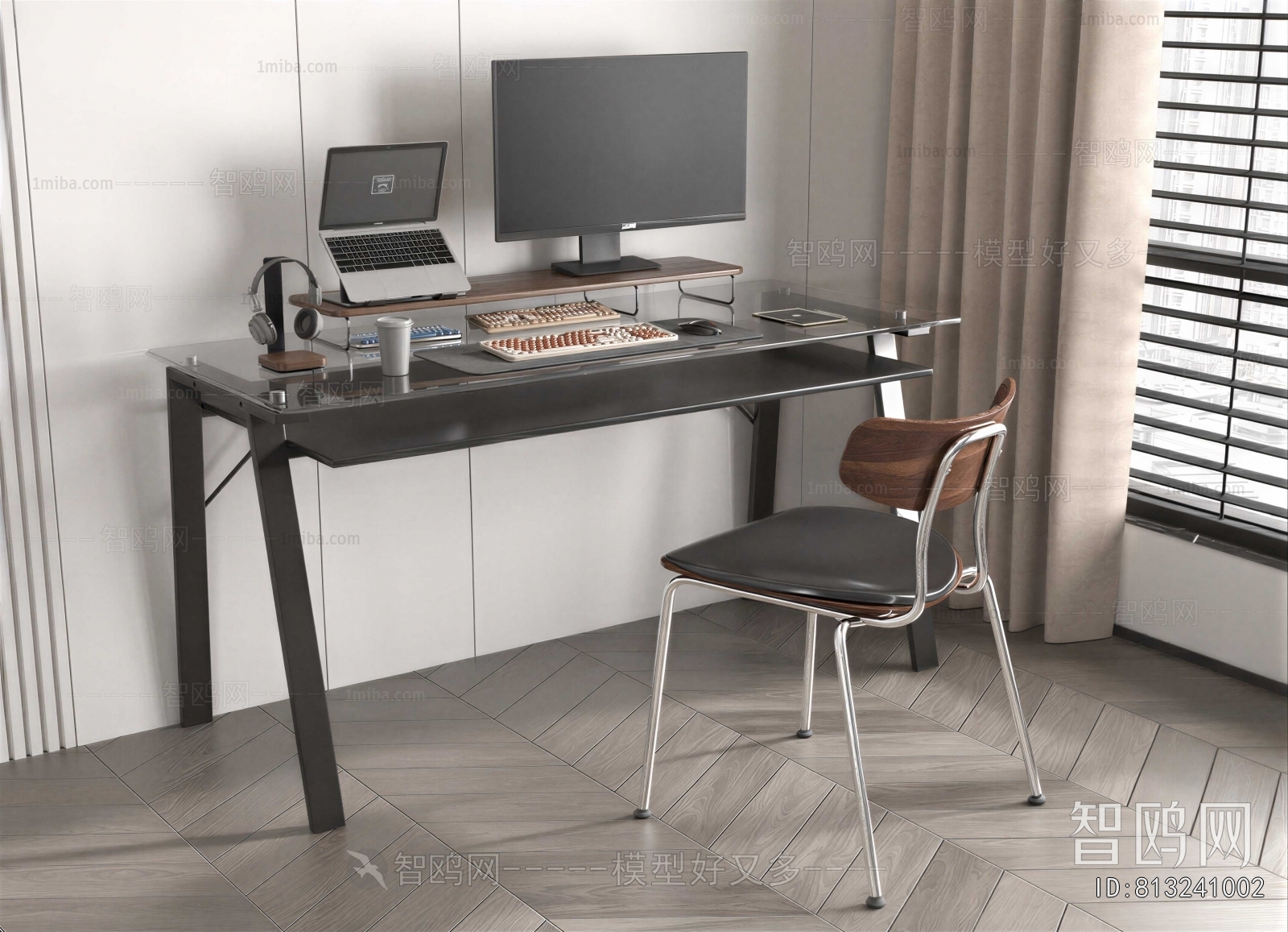 Modern Computer Desk And Chair