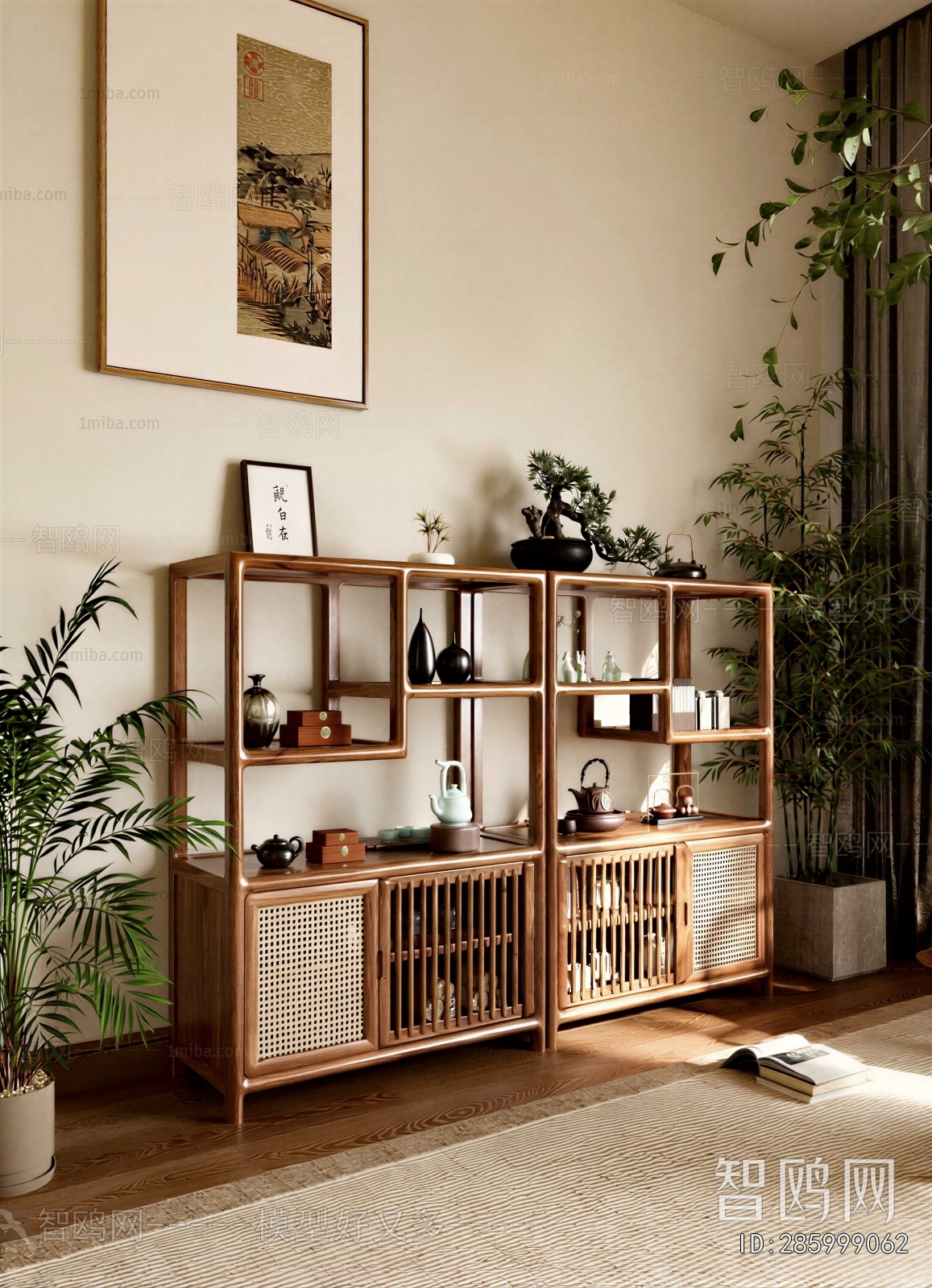 New Chinese Style Antique Rack