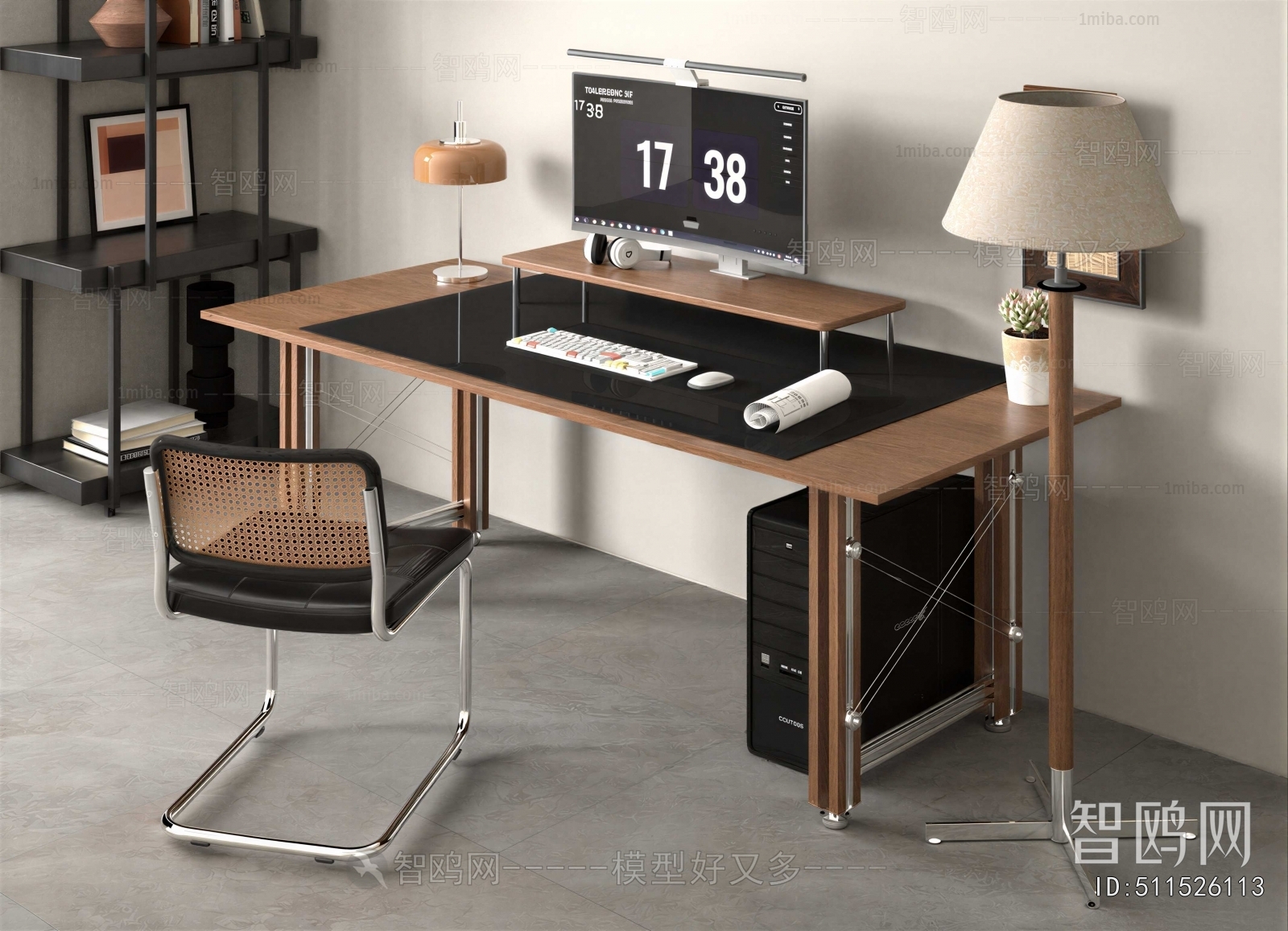 Modern Computer Desk And Chair