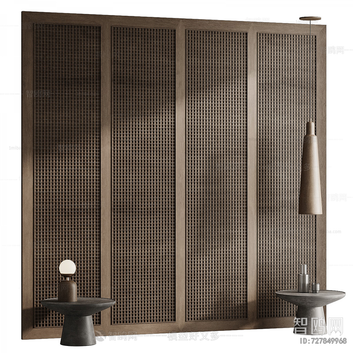 Wabi-sabi Style TV Wall