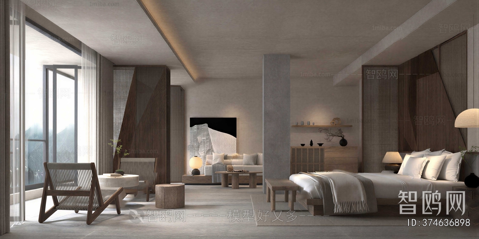 Wabi-sabi Style Residential Hostel