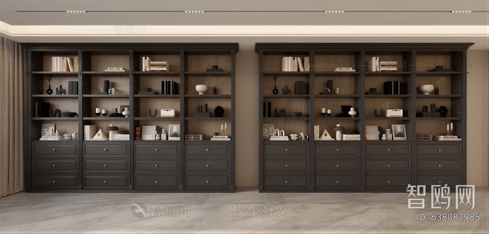 American Style Bookcase