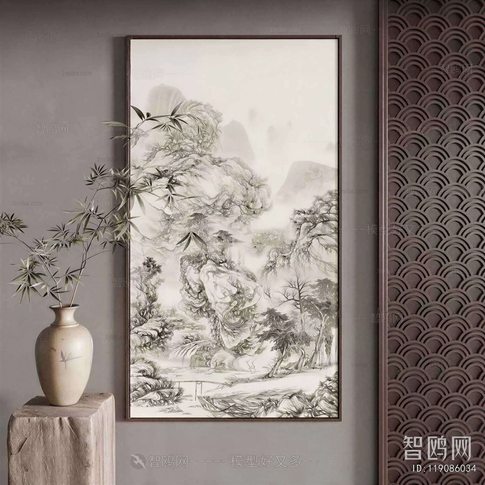 New Chinese Style Painting