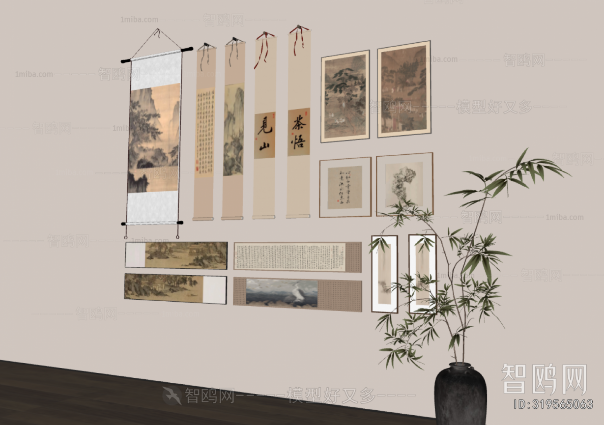 New Chinese Style Painting