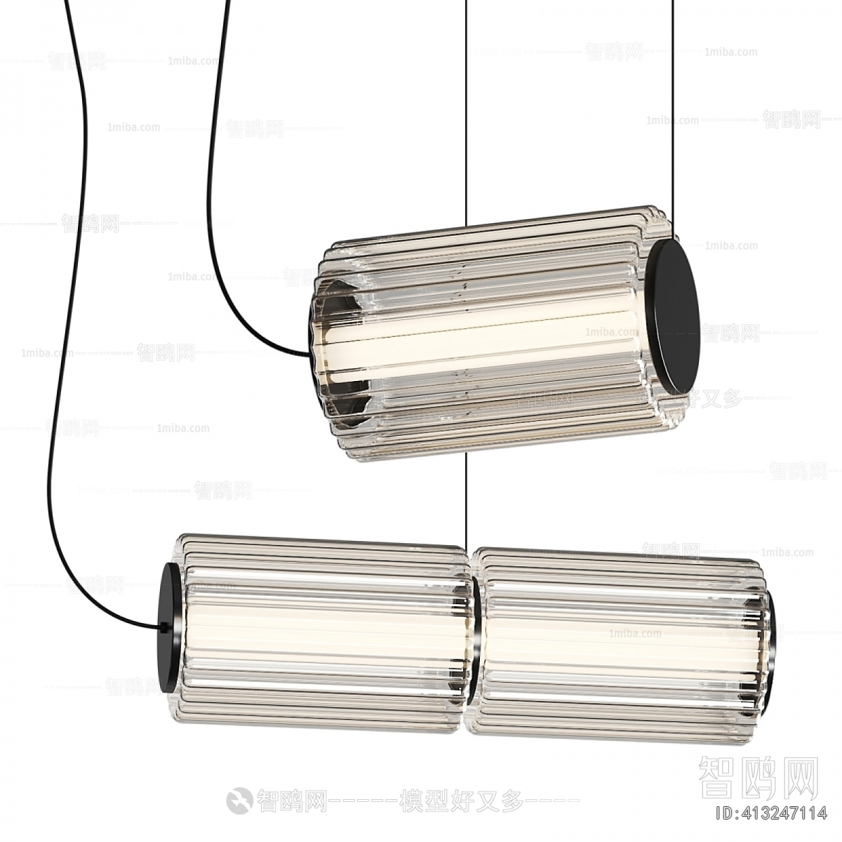 Modern Long Chandelier