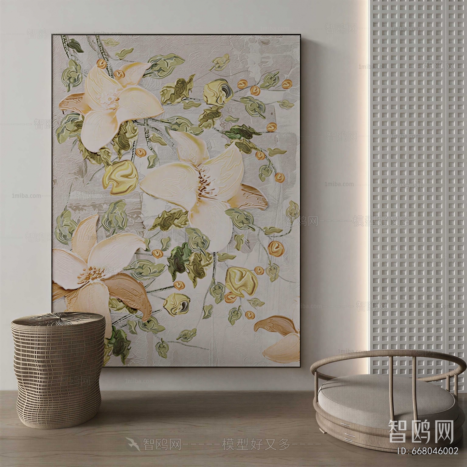 Wabi-sabi Style Painting