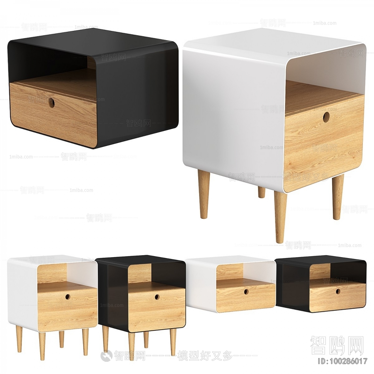 Modern Bedside Cupboard