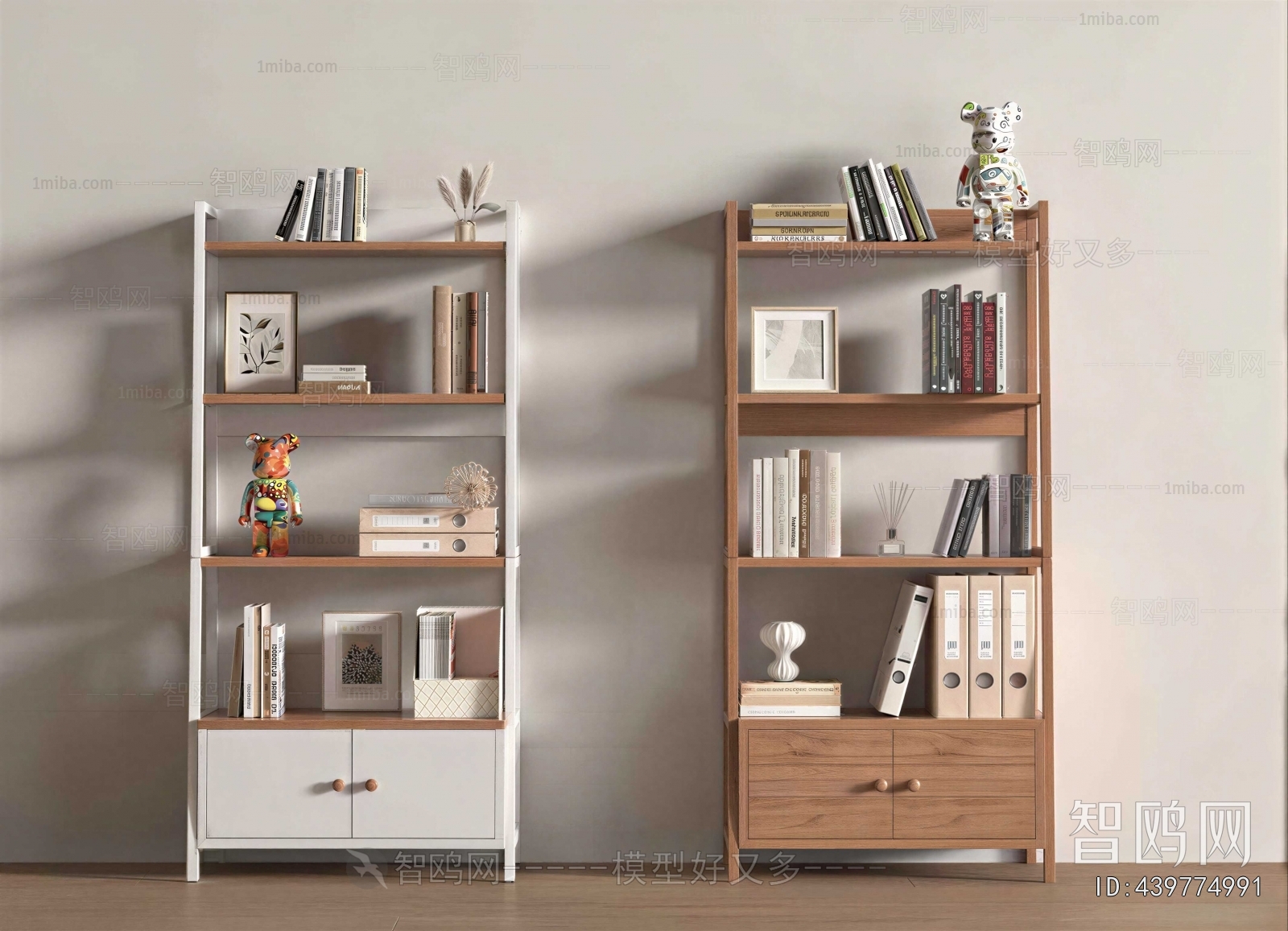 Nordic Style Bookshelf