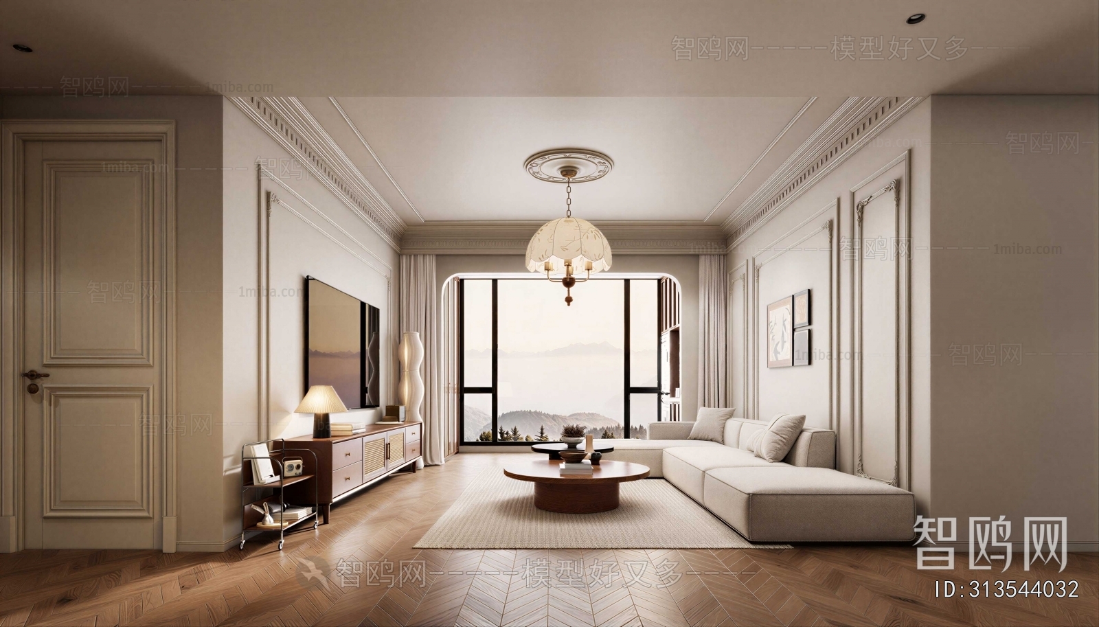 French Style A Living Room