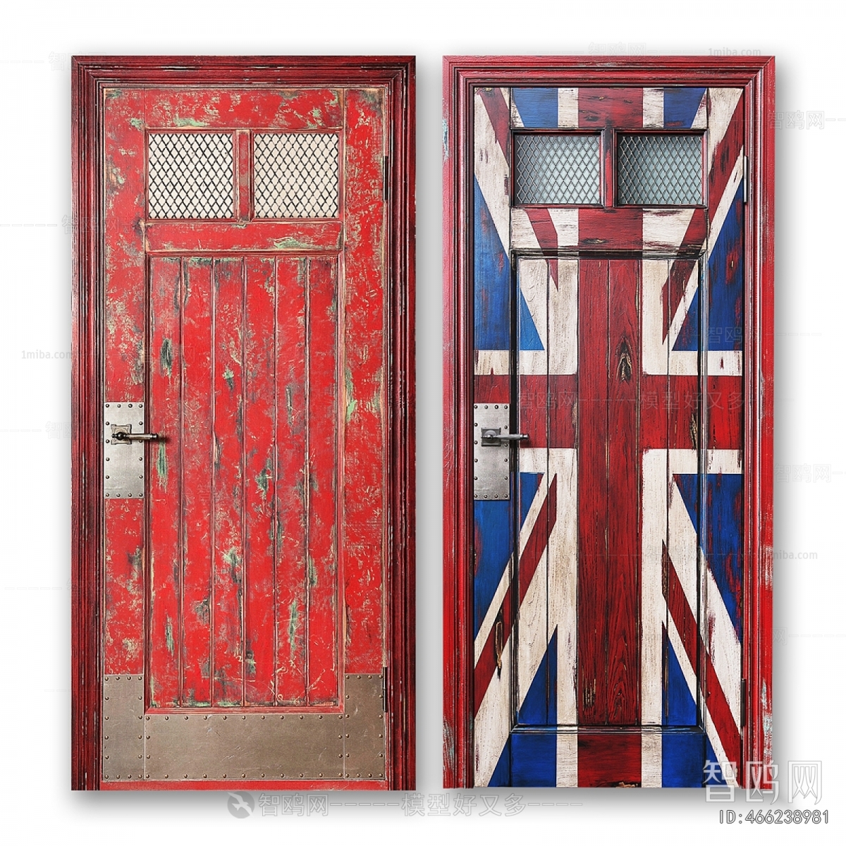American Style Single Door