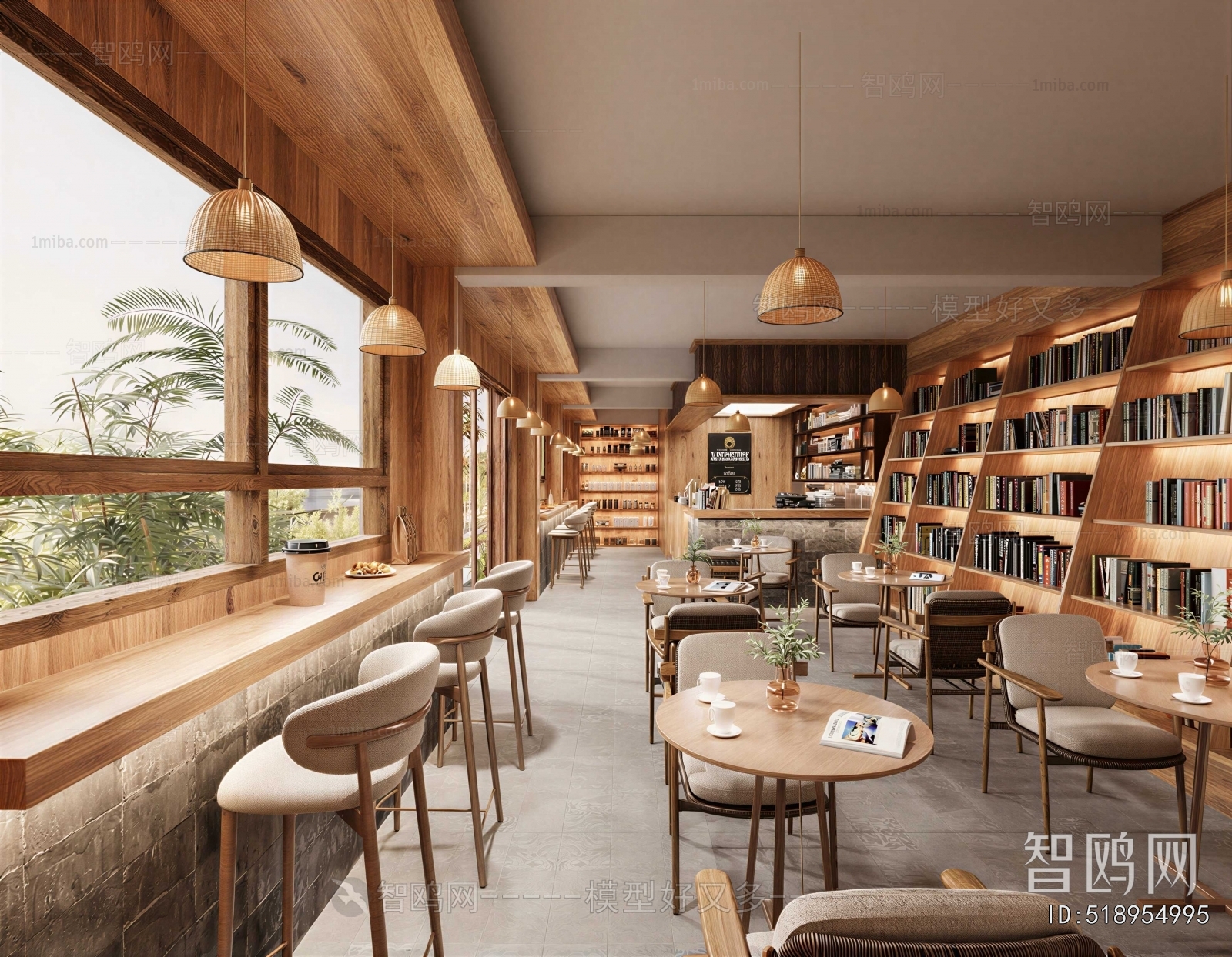 Modern Milk Tea Shop