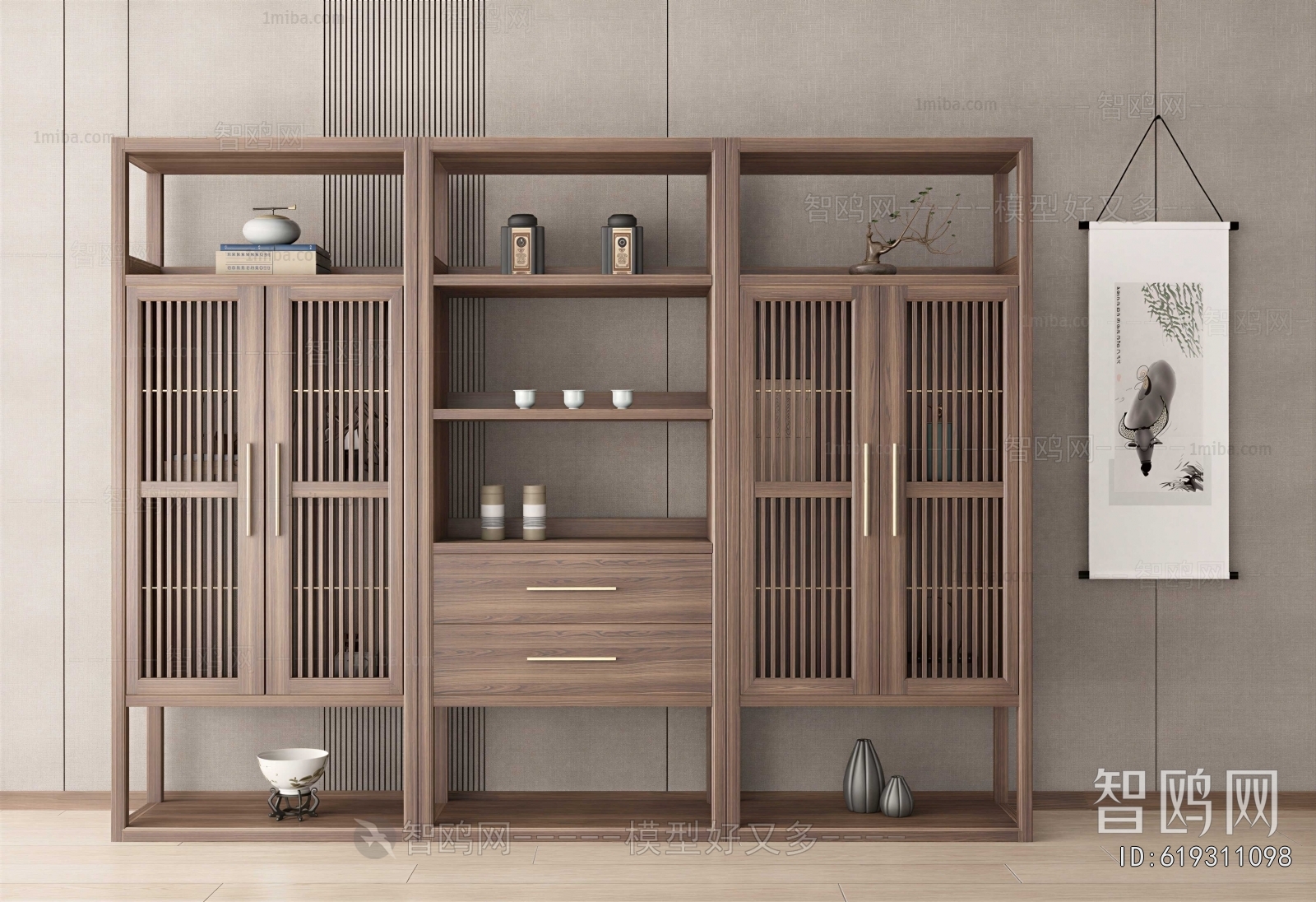 New Chinese Style Antique Rack