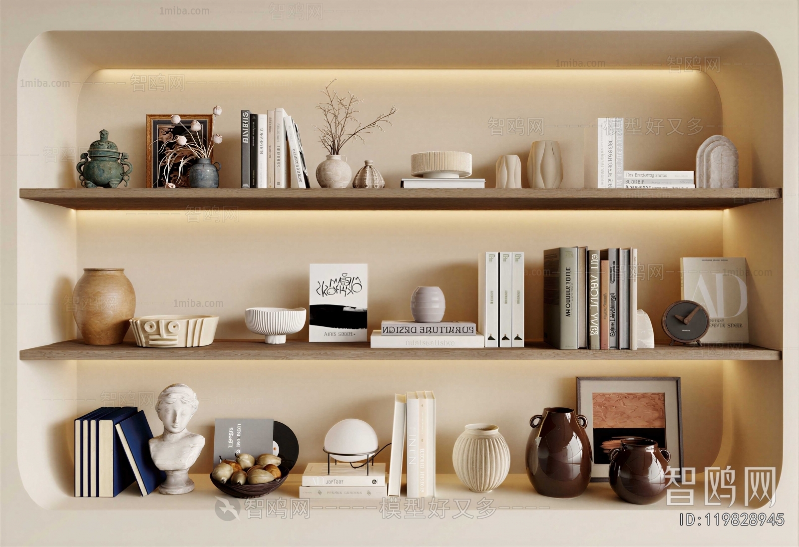 Wabi-sabi Style Decorative Set