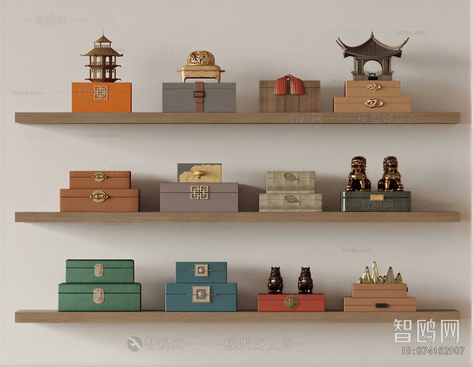 New Chinese Style Decorative Set