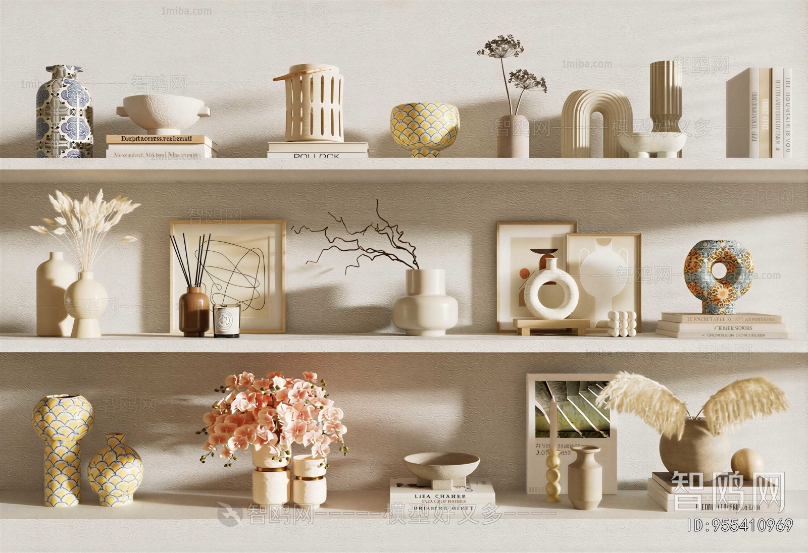 Wabi-sabi Style Decorative Set