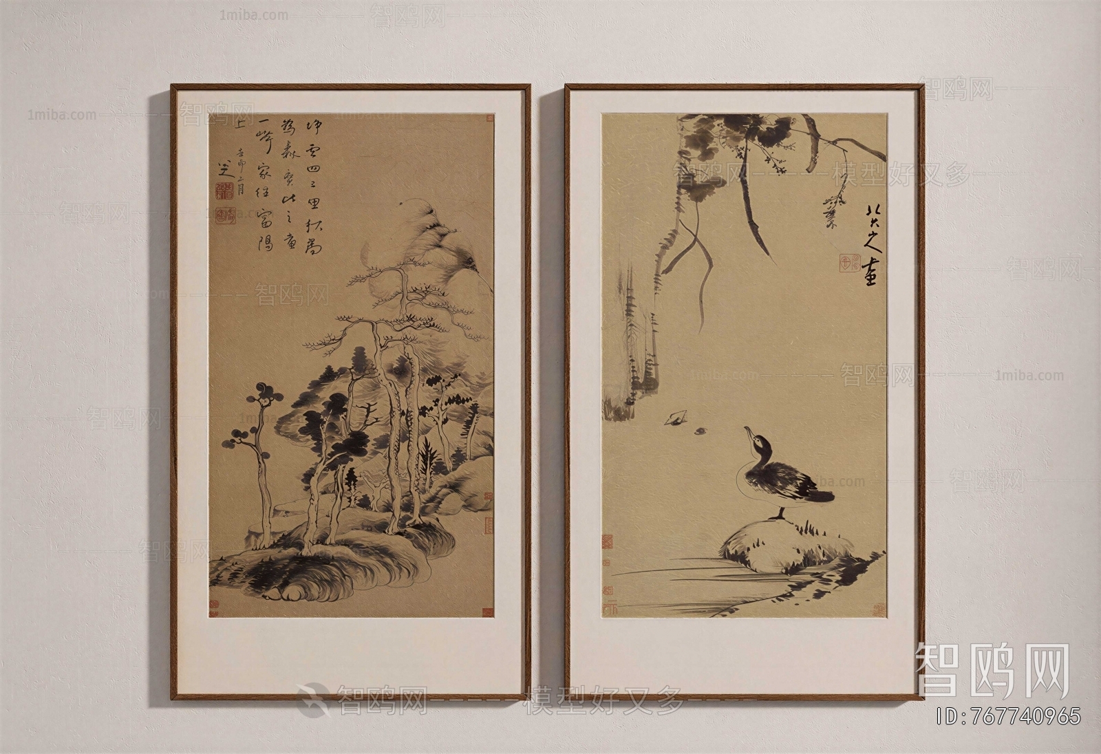 New Chinese Style Painting