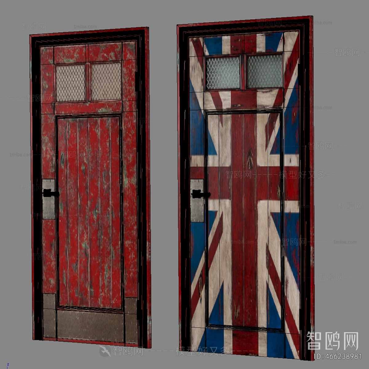 American Style Single Door
