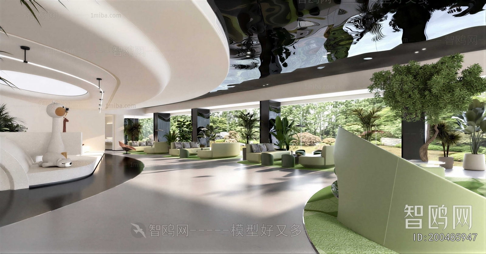 Modern Staff Recreation Room