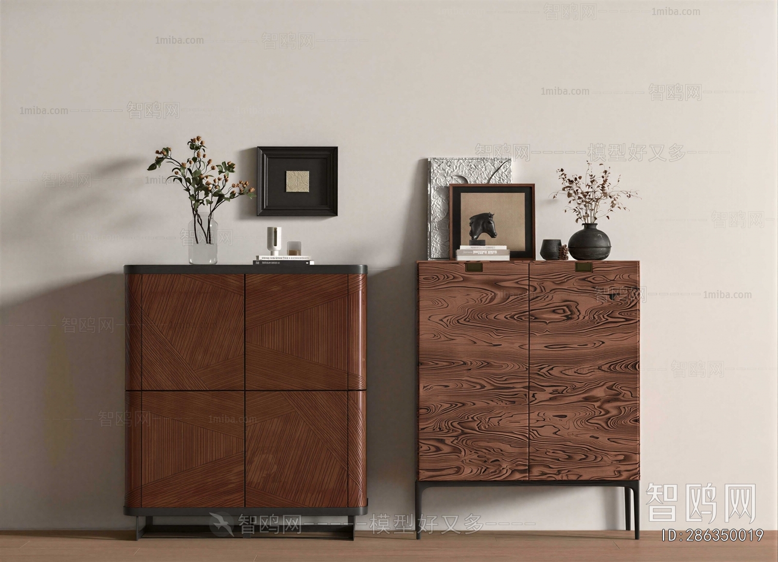 Wabi-sabi Style Entrance Cabinet