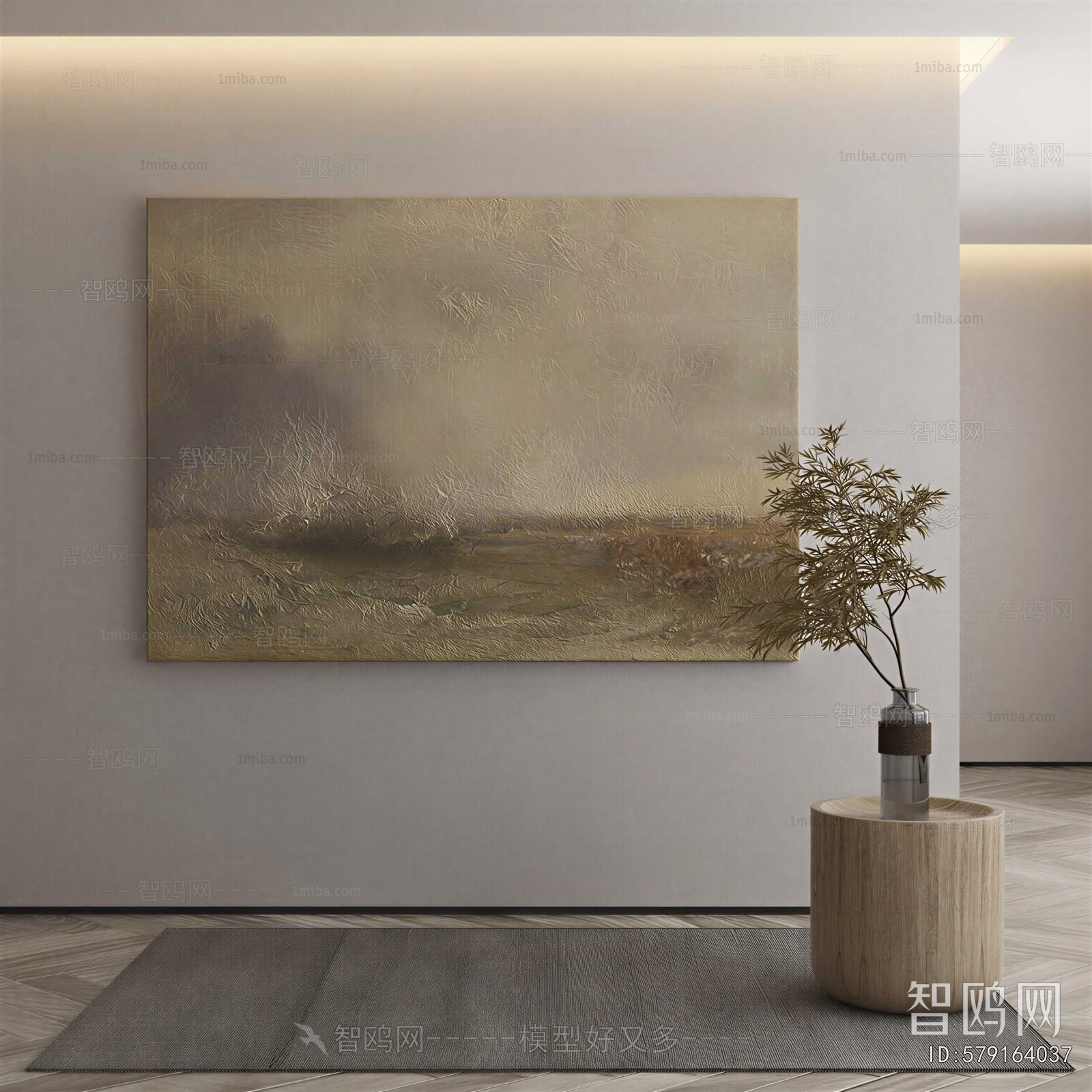 Wabi-sabi Style Painting