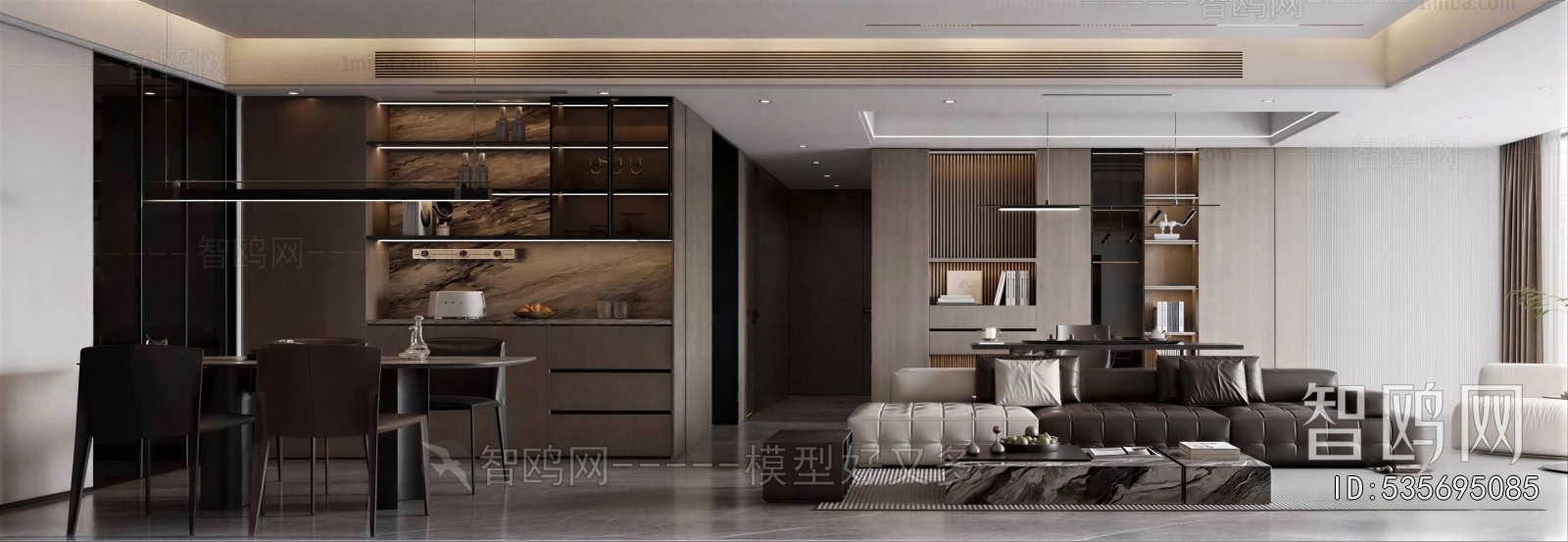 Modern Clothes Storage Area