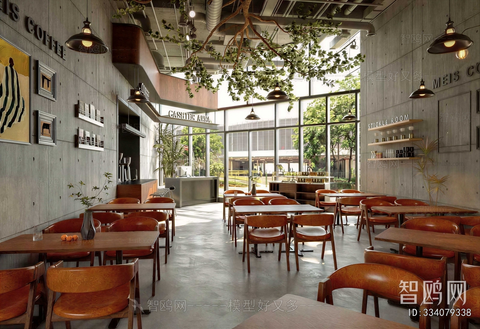 Industrial Style Restaurant