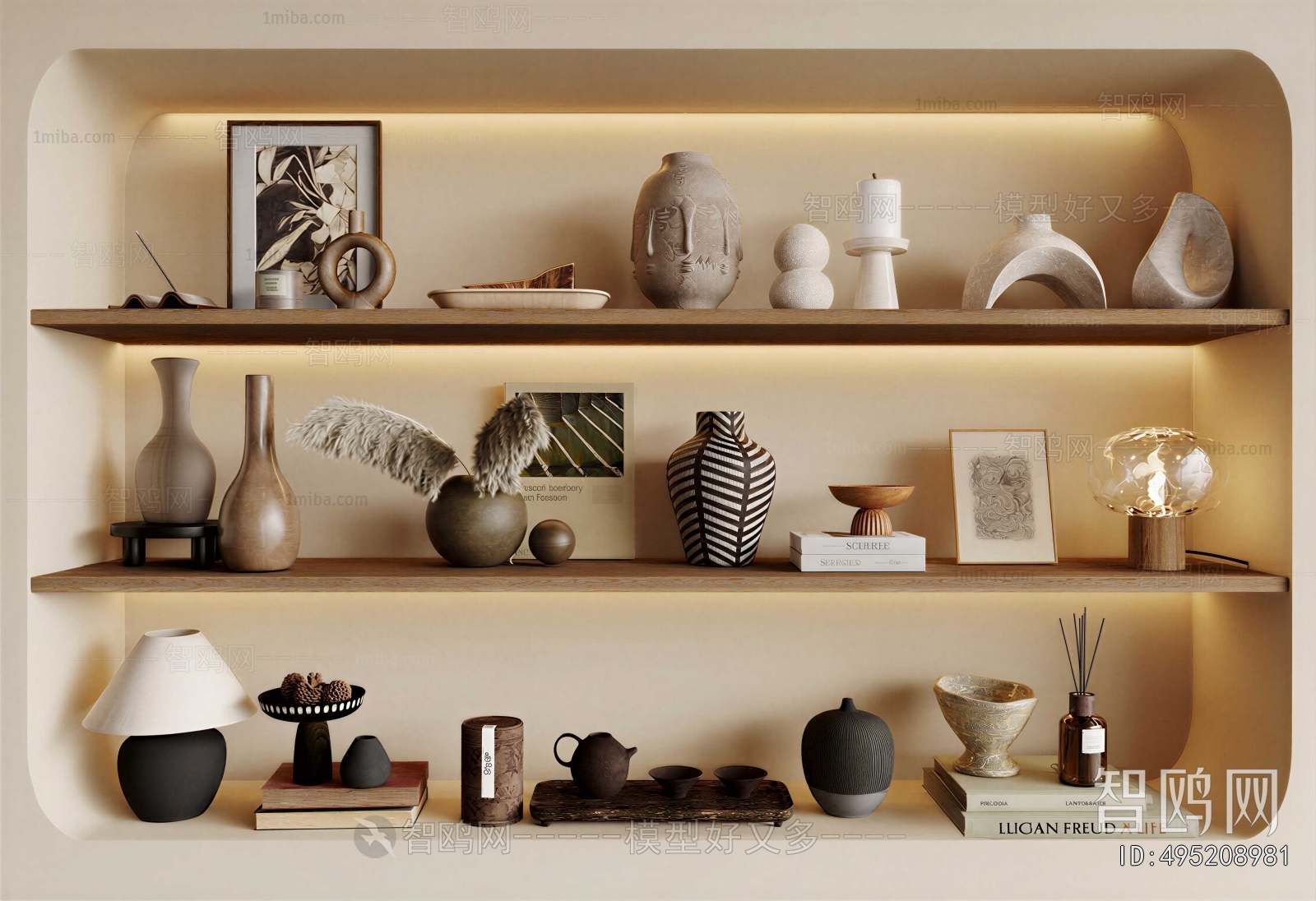 Wabi-sabi Style Decorative Set